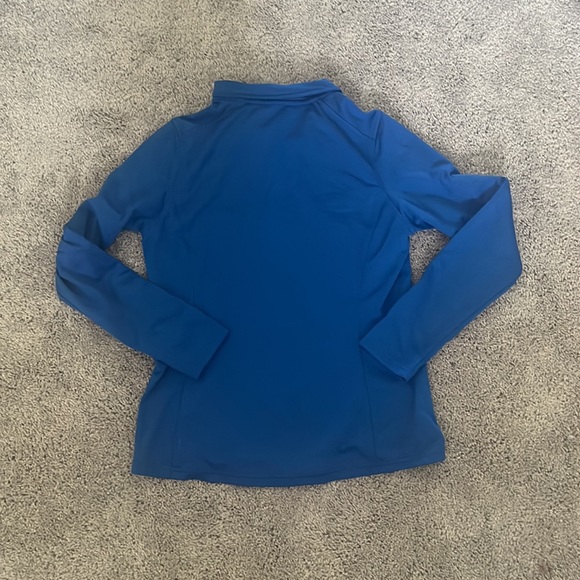 Blue North Face Half Zip - Picture 2 of 2
